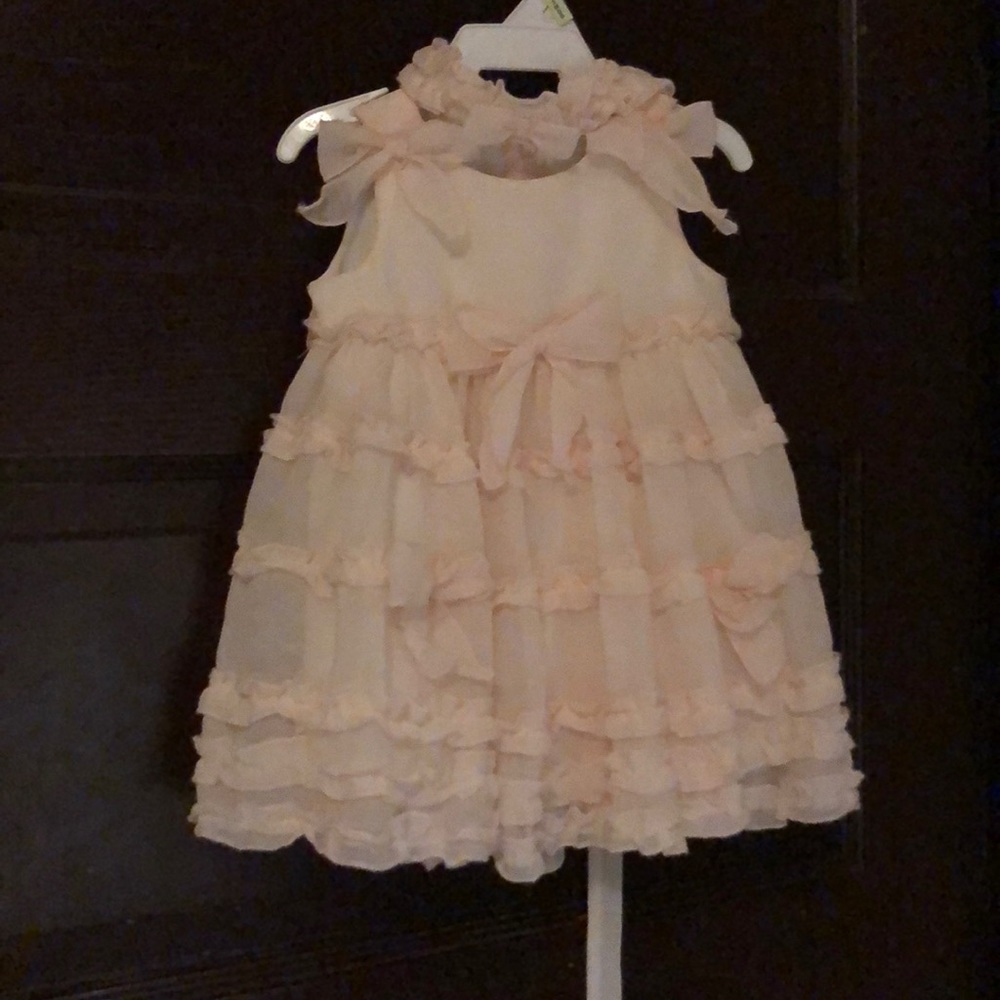 NWOT Cinderella pale pink dress size 9 months